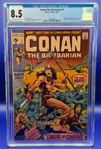 Image 1 of Conan The Barbarian #1 (1970) - CGC 8.5 