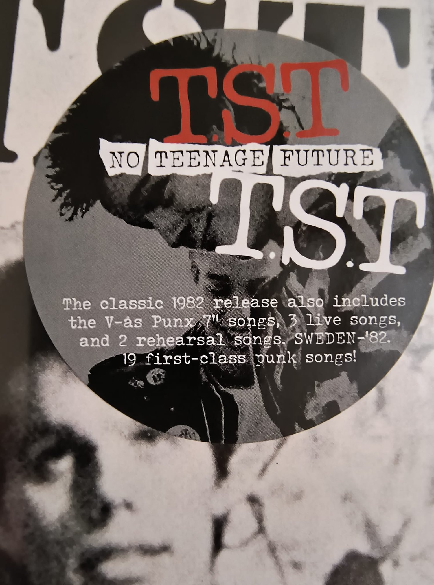 Image of T.S.T - "No Teenage Future" Lp