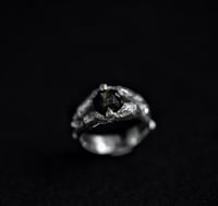 Image 1 of Rhea ring with golden obsidian 