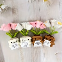 Image 1 of Handmade Crochet Cute lily