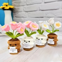 Image 2 of Handmade Crochet Cute lily