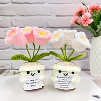 Image 3 of Handmade Crochet Cute lily