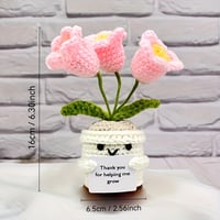 Image 5 of Handmade Crochet Cute lily