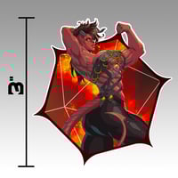 Image 3 of Red Barbarian Sticker