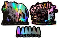 Holographic Stickers