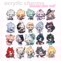Image 1 of HSR Acrylic Charms [PRE-ORDER]