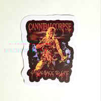 Image 1 of Cannibal Corpse Eaten Back To Life Matte Vinyl Sticker