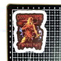 Image 2 of Cannibal Corpse Eaten Back To Life Matte Vinyl Sticker