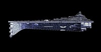 Image 9 of Star Wars Armada Dark Empire ECLIPSE SUPER Star Destroyer Raw OR Fully hand-painted Model 3D 12k Res