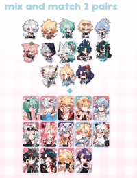 Image 2 of HSR Build-Your-Meowie Charm Sets [PRE-ORDER] 