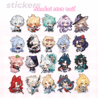 HSR Stickers [PRE-ORDER]