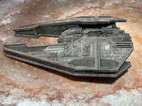 Image 4 of Star Wars Armada Sith Fury Interceptor Raw unpainted SW Legends 12k HRres 3D