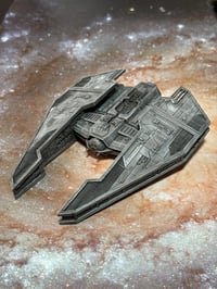 Image 5 of Star Wars Armada Sith Fury Interceptor Raw unpainted SW Legends 12k HRres 3D