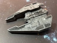 Image 8 of Star Wars Armada Sith Fury Interceptor Raw unpainted SW Legends 12k HRres 3D
