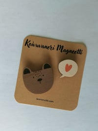Image 2 of Puhekupla magneettisetti, karhu