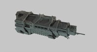 Image 7 of HALO Fleet Battles (Star Wars Armada scale) UNSC Autumn-Class Heavy Cruiser Hand-Painted or Raw 14k 