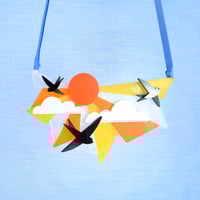 Image 1 of Sunbeam Swift Statement Necklace