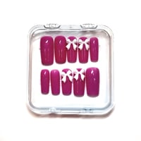 Image 1 of Priklijuojami nagai - Sugar Ribbon (Vidutinio ilgio)