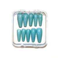 Priklijuojami nagai - Aqua Whisper (Ilgo ilgio)