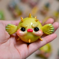 Image 1 of Angry Cactus Puffer Beastie (5)