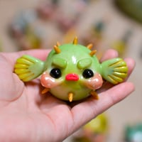 Image 1 of Angry Cactus Puffer Beastie (4)