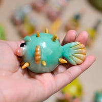Image 2 of Angry Cactus Puffer Beastie (2)