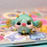 Image 3 of Angry Cactus Puffer Beastie (2)