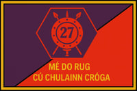 Image 1 of 27th Infantry Battalion Flag 