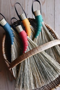 Image 5 of Turkey Wing Broomcorn Hand Brush Broom