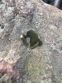 Image 1 of Brass Africa Ring