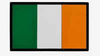Image 2 of Irish flag PVC patch