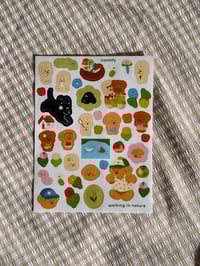 Image 1 of Walking in nature ⛰️🐾 sticker sheet