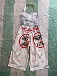 Image 5 of Sweetheart Overalls Queen Pride