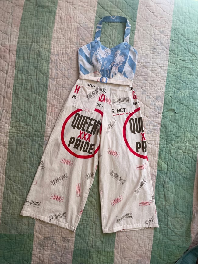 Sweetheart Overalls Queen Pride