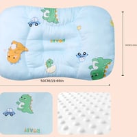 Image 2 of Cute Cartoon Animal Print Baby Pillow