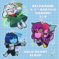 The Fun Gang Acrylic Charms (Preorder)