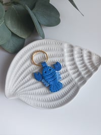 Image 2 of Blue Lobster Keychain 