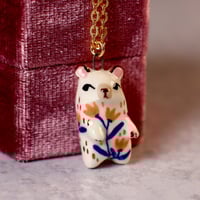 Image 2 of Casual Tulip Bear Necklace