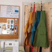 Image 10 of NEW! Gardening Apron with Harvesting Skirt Feature, Secateurs & Phone Pockets. Ochre