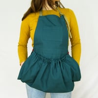 Image 14 of NEW! Gardening Apron with Harvesting Skirt Feature, Secateurs & Phone Pockets. Ochre
