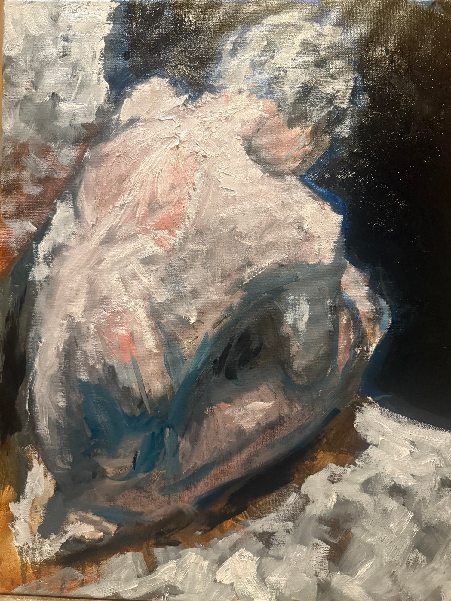 Painting - The call of the void