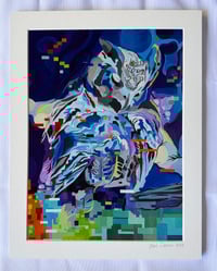 Image 4 of Abeyance, Great Horned Owl, print
