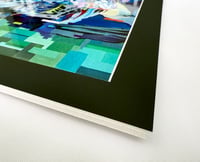 Image 3 of Abeyance, Great Horned Owl, print