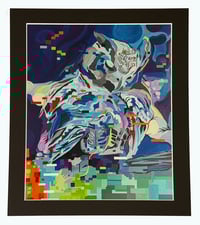 Image 2 of Abeyance, Great Horned Owl, print