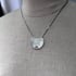 Sterling Silver and Moonstone Animal Quote Necklace  Image 6