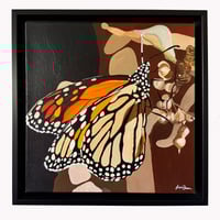 Image 1 of Monarch Butterfly, original painting