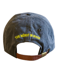 Image 3 of “The Würst in Waco” Dad Hat (Vintage Black)