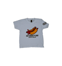 Hot Diggety Dog Youth Tee (White)