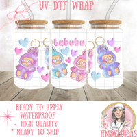 Image 1 of Labubu New Collections Collabs UVDTF cup wrap