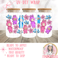 Image 7 of Labubu New Collections Collabs UVDTF cup wrap